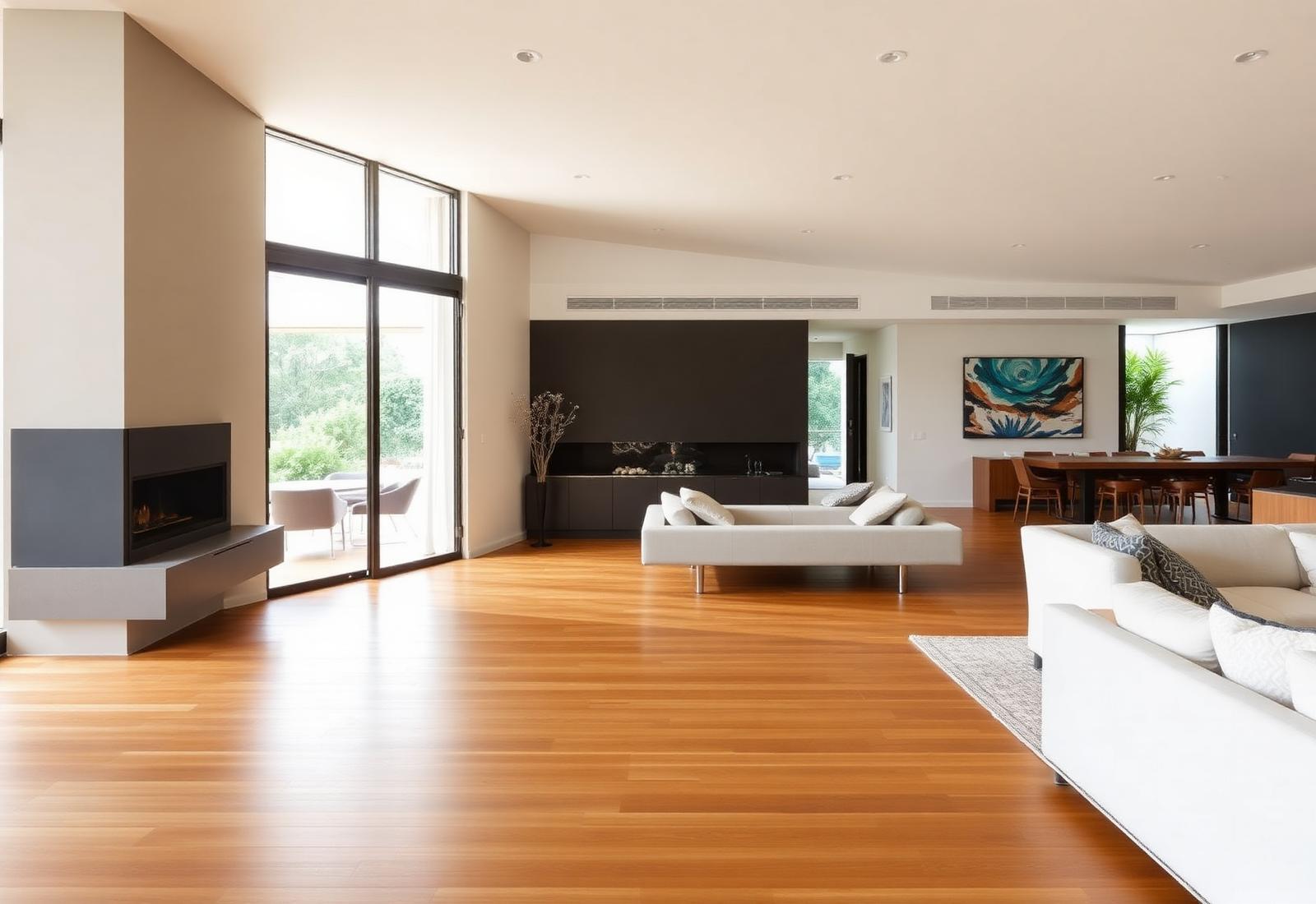 Display home interior